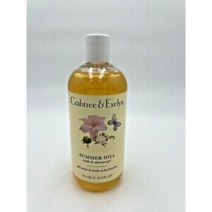 New Crabtree & Evelyn Summer Hill Bath & Shower Gel 16.9 OZ‎